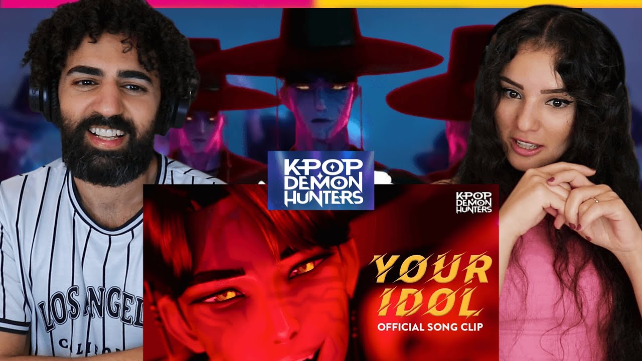 🇰🇷 We react to Your Idol | KPop Demon Hunters | Reaction