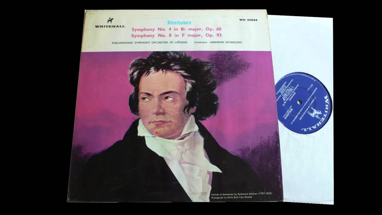 Beethoven: Symphony No. 8, Hermann Scherchen, London 1954