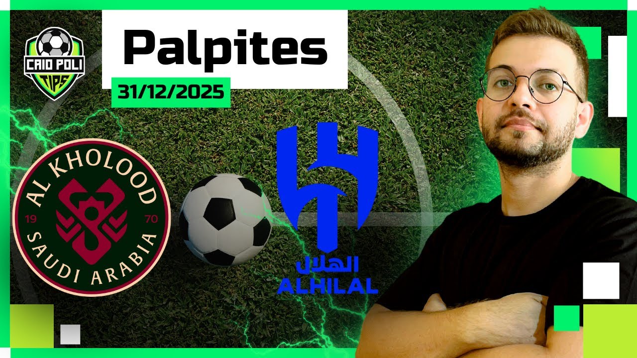 PALPITES E APOSTAS DE FUTEBOL PARA O DIA 31 12 2025 ( QUARTA - FEIRA ) + BILHETE PRONTO