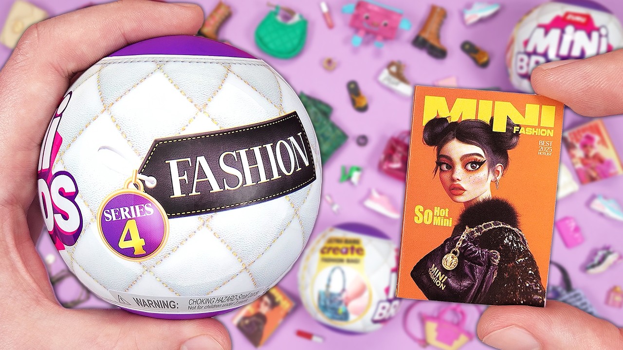 Mini Brands Fashion Series 4 — Обувь просто потрясающая!