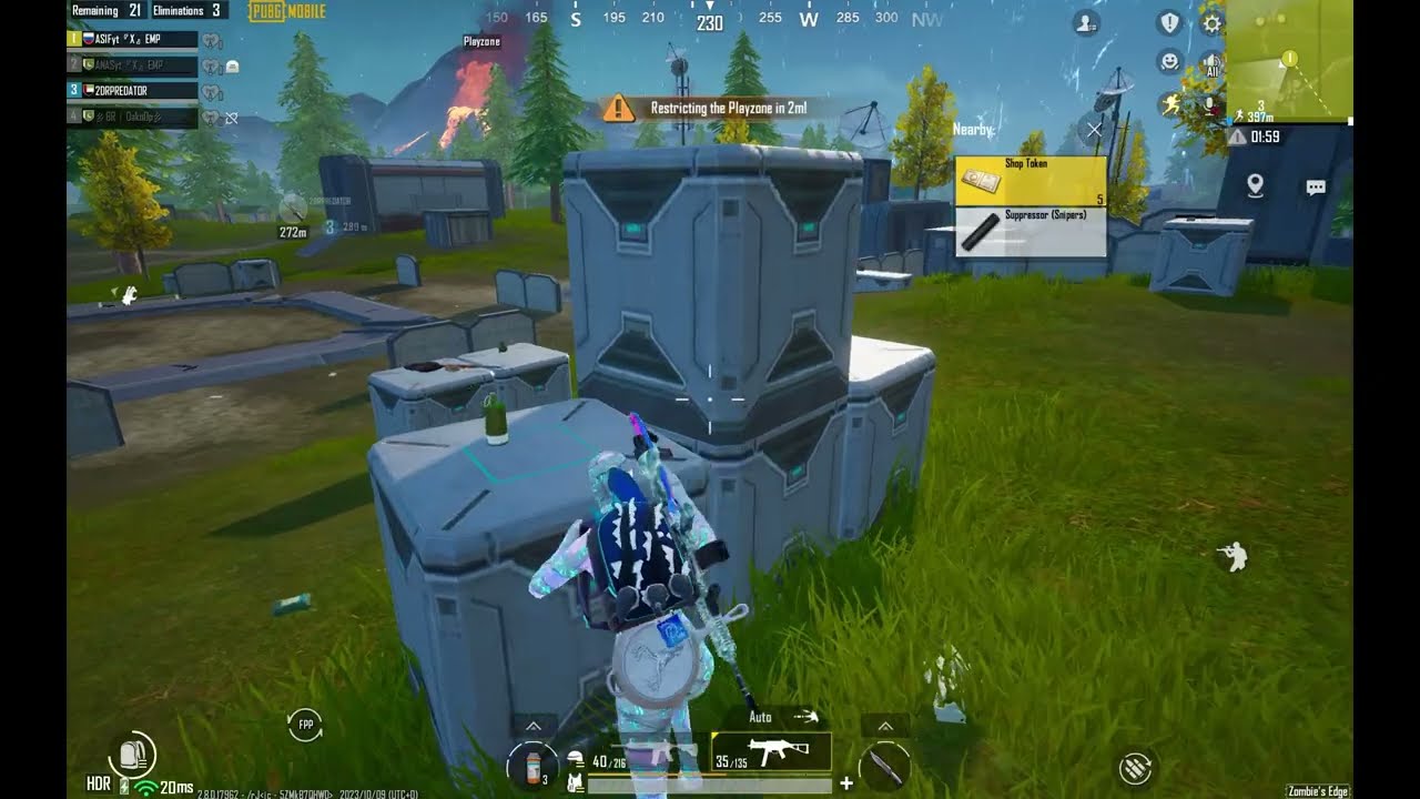RTX 4060 8gb Pubg Mobile Gameplay | Asus Rog Strix G16 | 240hz | WQHA (2560x 1600)