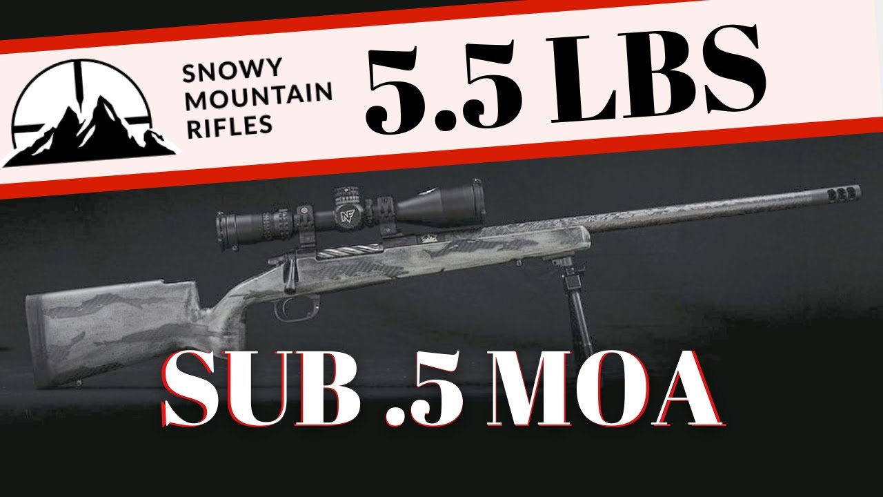 Snowy Mountain Full Curl Rifle | Best Ultralight Rifle
