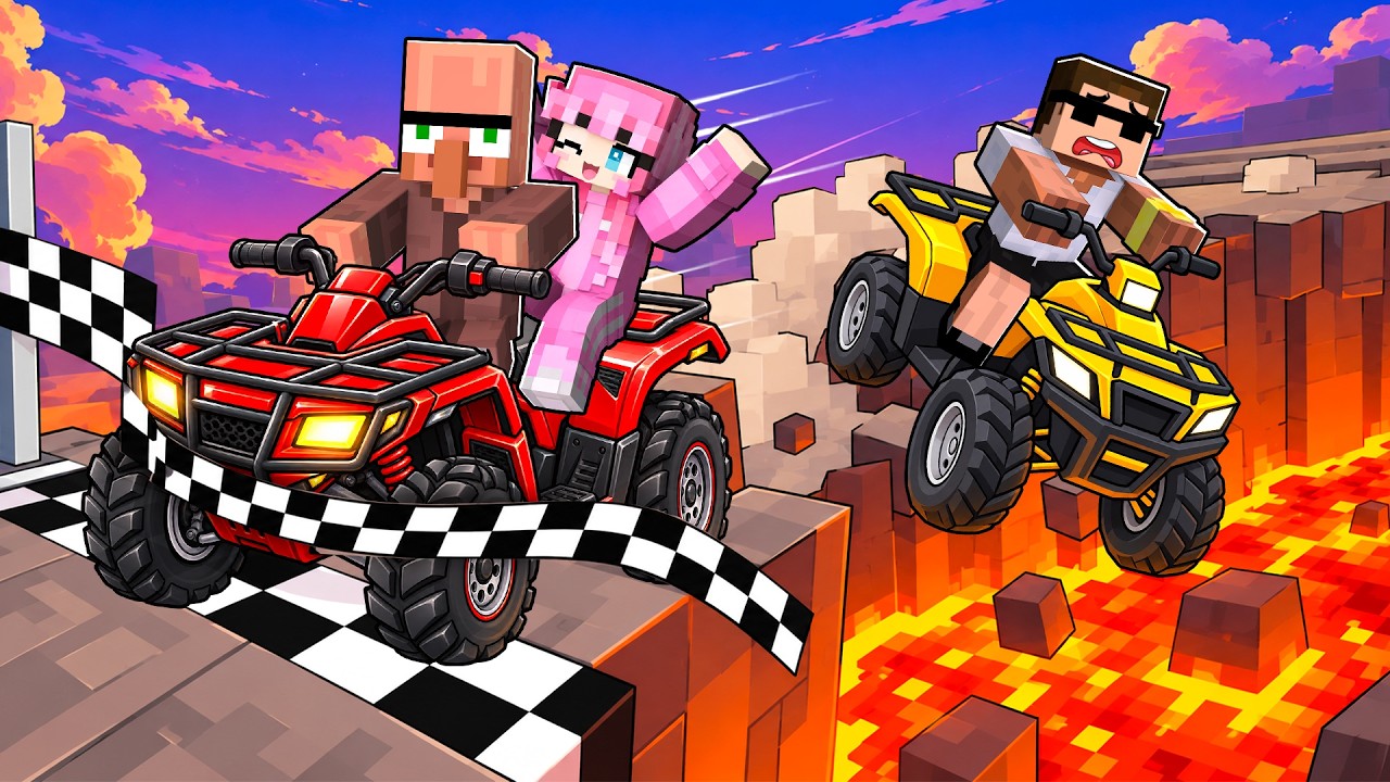 DOORBIN VS CARRY IN DANGEROUS ATV DRIVING ROBLOX !!