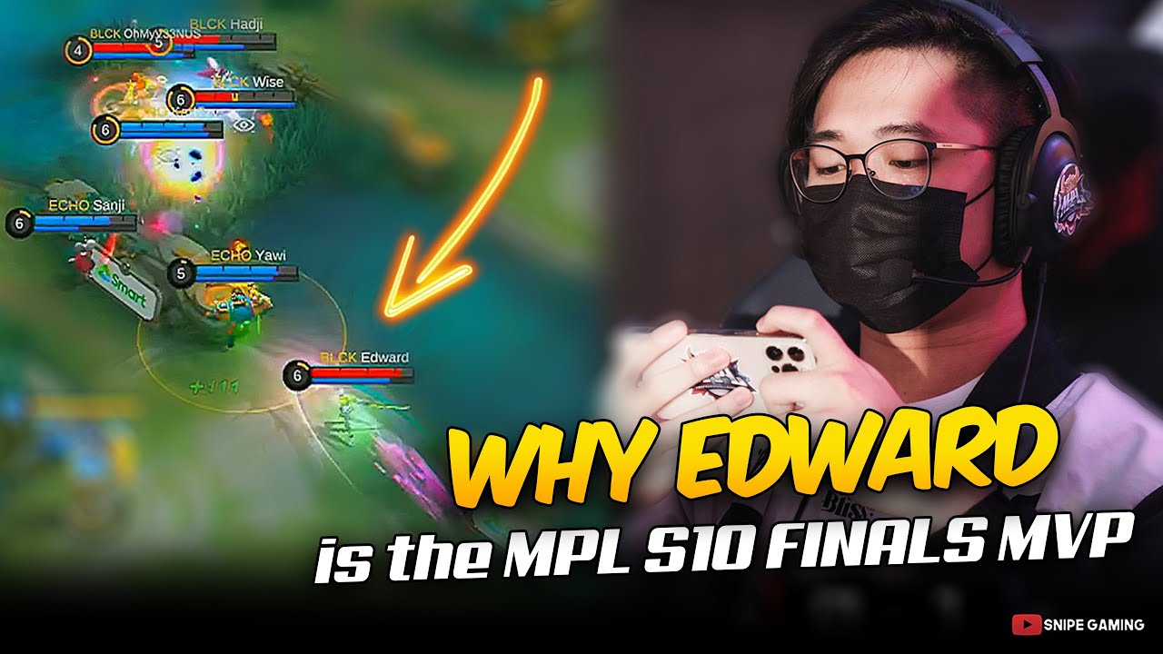 THE REASON WHY EDWARD is the FINALS MVP. . . 😮