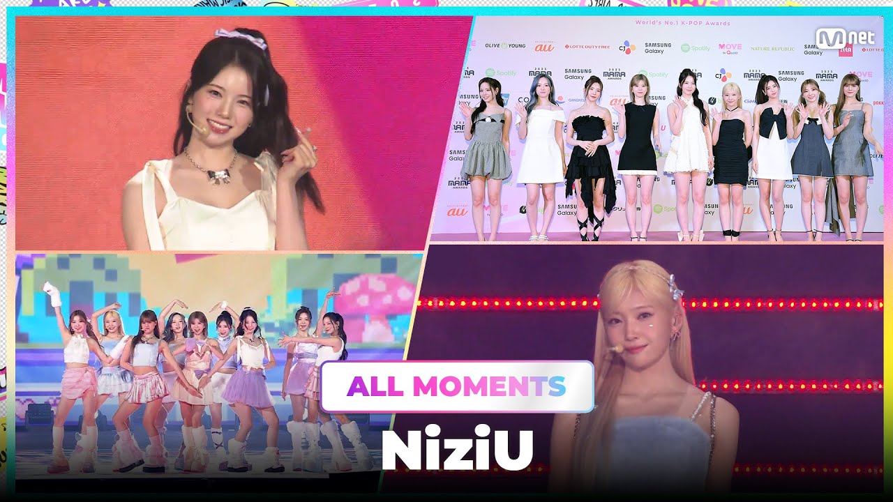 [#2023MAMA] NiziU (니쥬) | All Moments