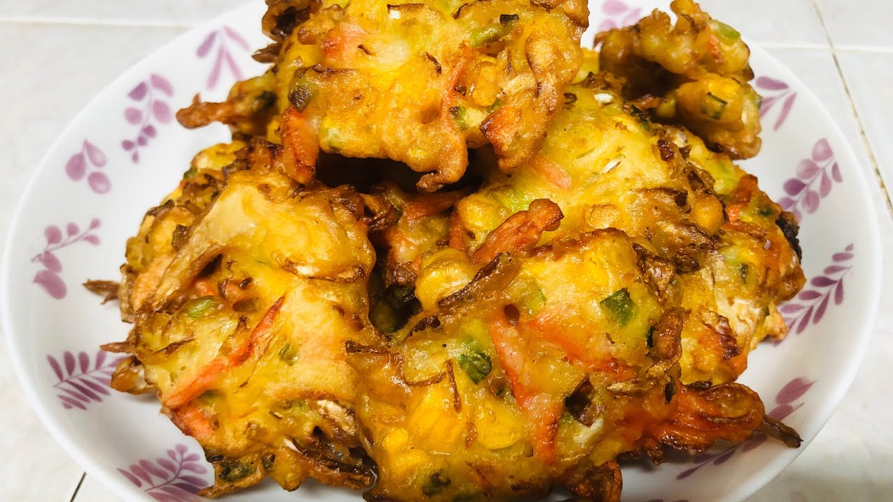 Cucur sayur / #simplecooking #cookingvideo 