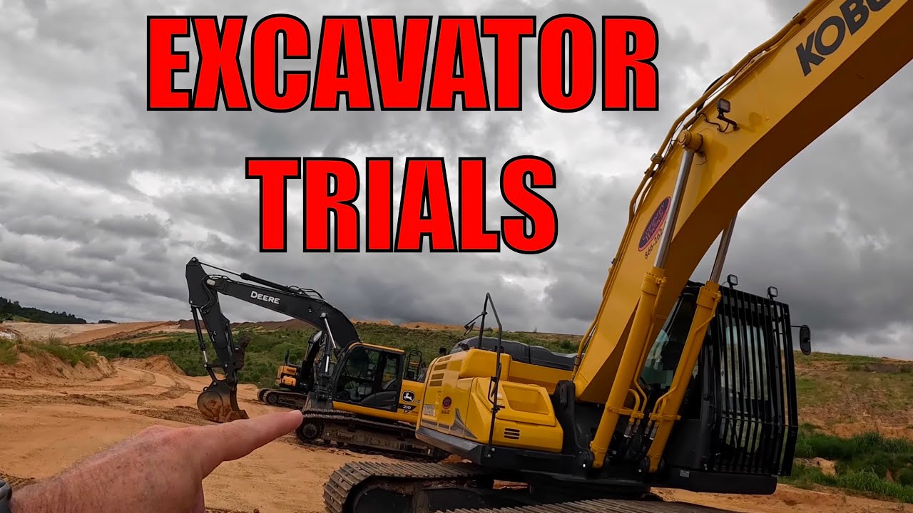 Back-to-Back Tests: John Deere, Hyundai, Kobelco, Volvo #excavators