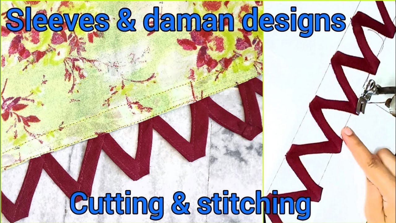 Beautiful cutwork designs for neck and sleeves | sleeves design with cutwork | kurti ghera design