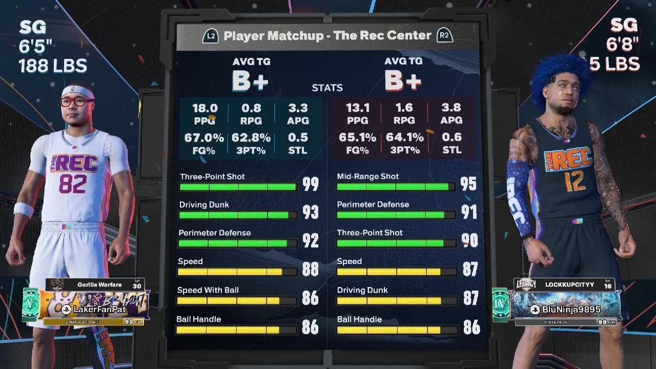 NBA 2K26_rec 25. On my 6'5 build