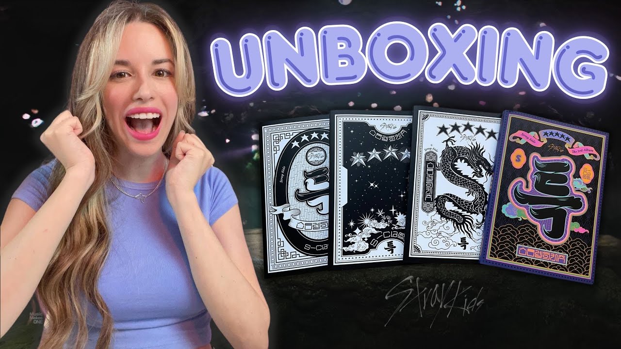 UNBOXING STRAY KIDS 5-STAR album LIMITED + STANDARD SET