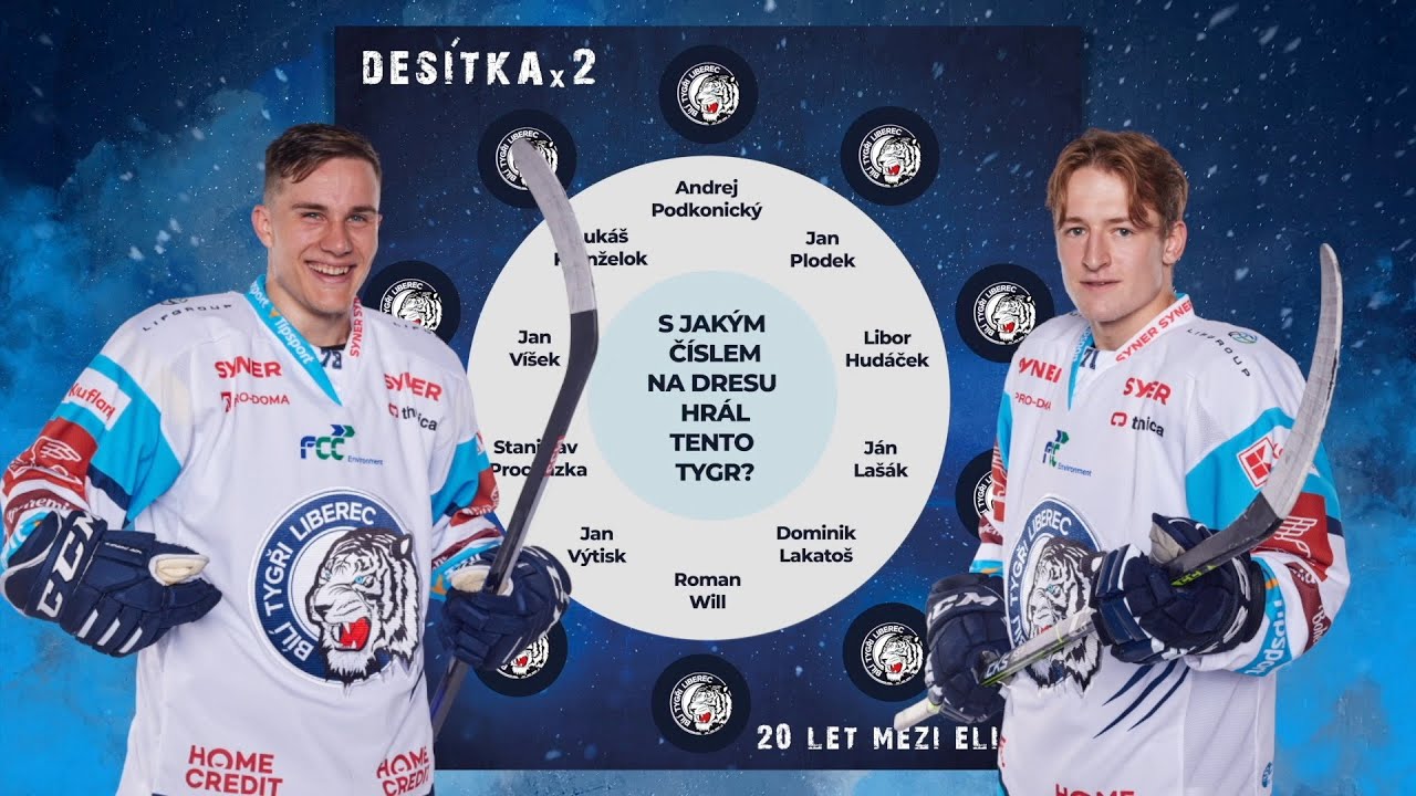 DESÍTKA ×2 | S jakým číslem na dresu hrál tento Tygr?