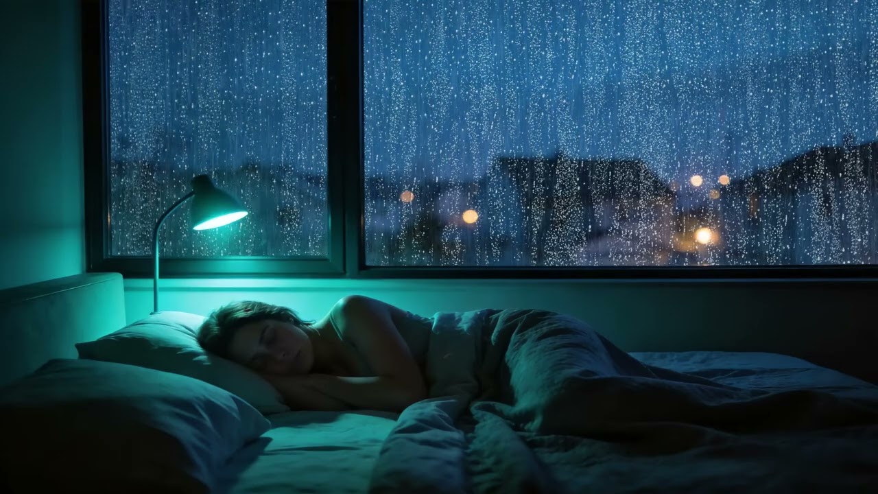 Healing Night Rain 🌧️ Deep Sleep & Relaxation