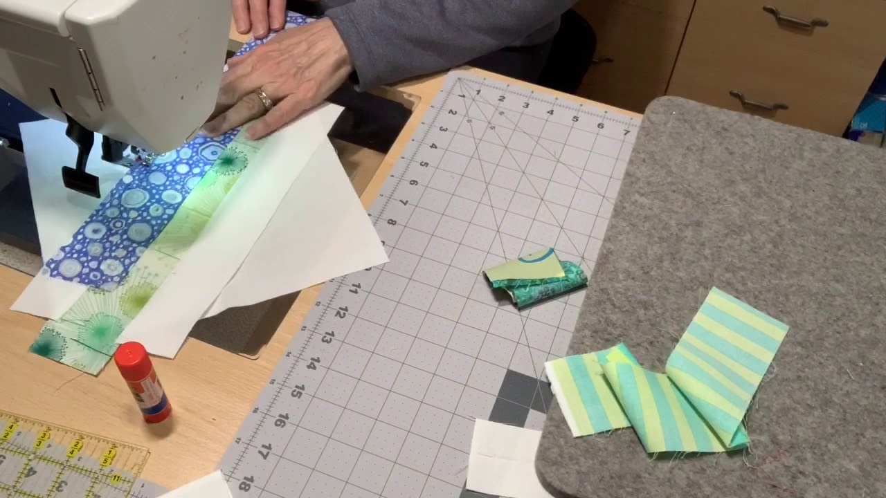 Foundation Piecing On Fabric