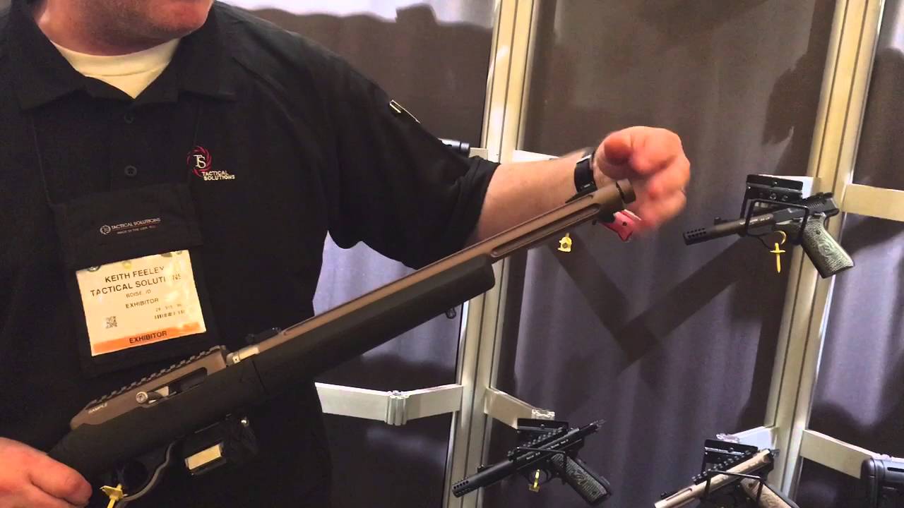 Shot Show 2016 - Tactical Solutions Take Down Rifle