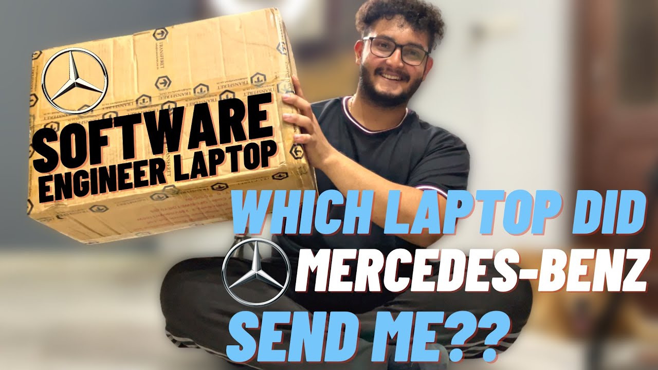 Which Laptop did @MercedesBenz Send Me?? Unboxing Mercedes Benz Onboarding Kit!