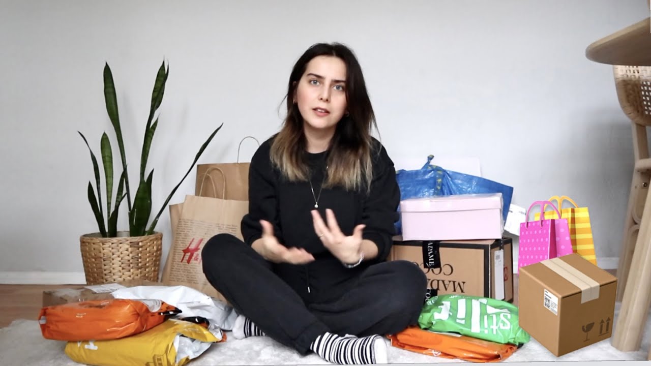Alışveriş paketlerimi açalım + Sohbet