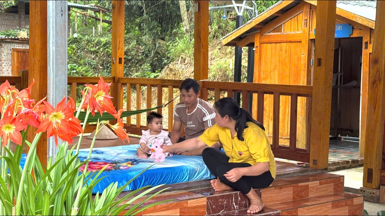 Happiness under small roof : DAU & TU were overjoyed when the baby was discharged from the hospital