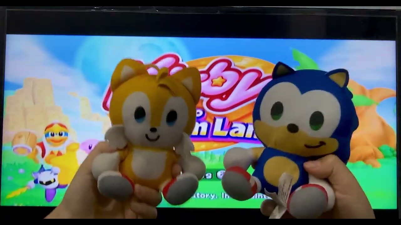 Sonic and Tails playing Wii Kirby's Return to Dream Land part 9