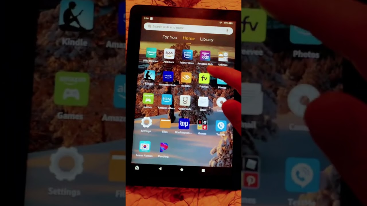 Looking at my old tablet