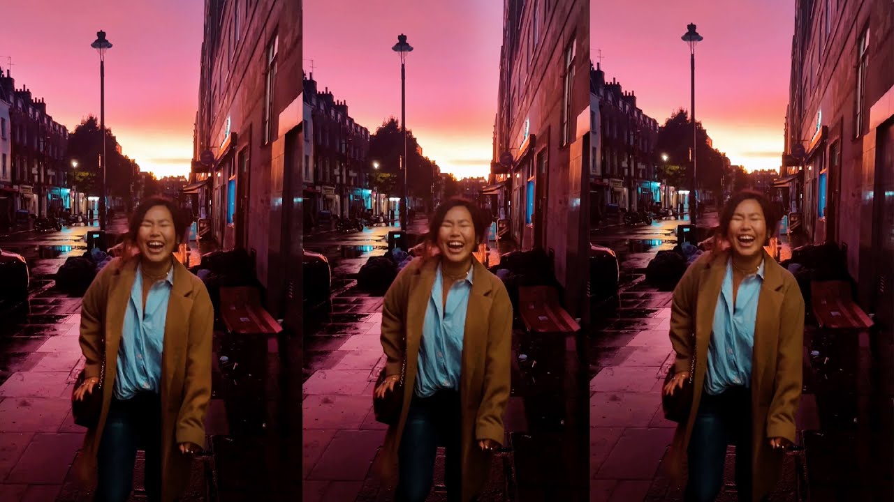 The reality of London&rsquo;s unpredictable weather (from severe rain storm to sunset) #londonlife #london