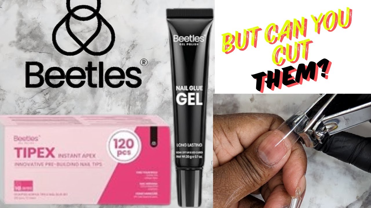 @Beetle Tipex Instant Apex Gel Nail Tips Kit| Но можно ли их подстричь?