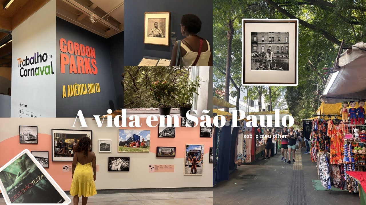 vlog: a vida em São Paulo morando sozinha | livros, exposições, cachoeira, e mais 