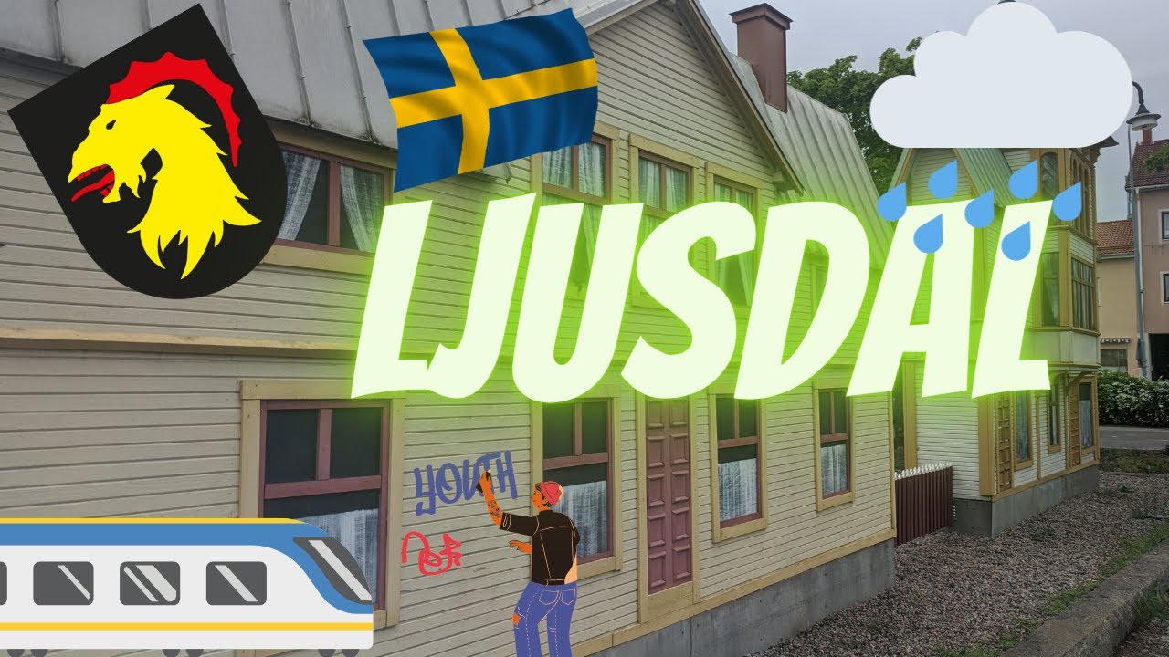 Det regnar HELA TIDEN då jag är i Ljusdal!