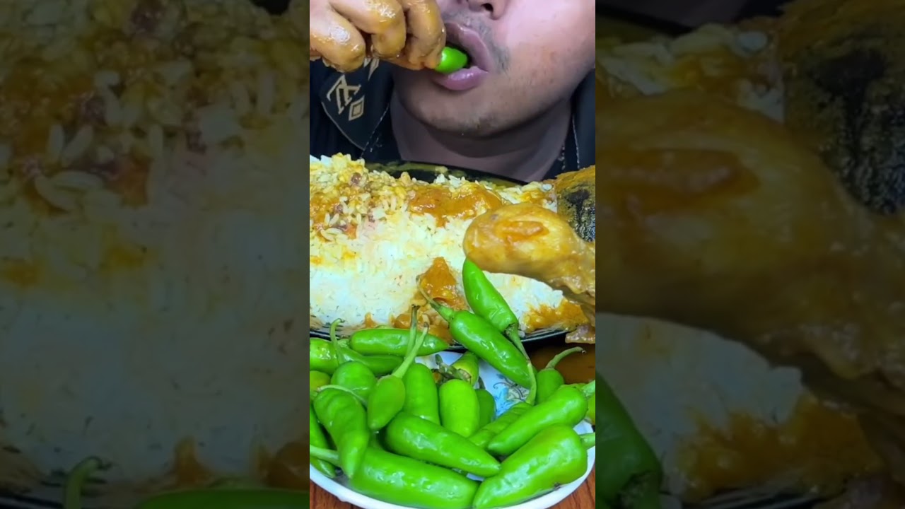part 4 unlimited green hot chilli challenge India ki famous green hot chilli 🥵