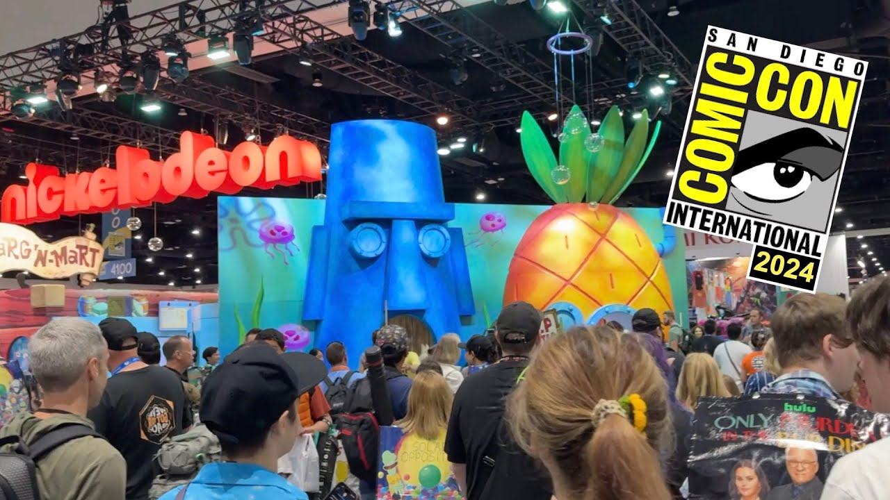 Walking Tour of San Diego Comic Con 2024 - 4K HD