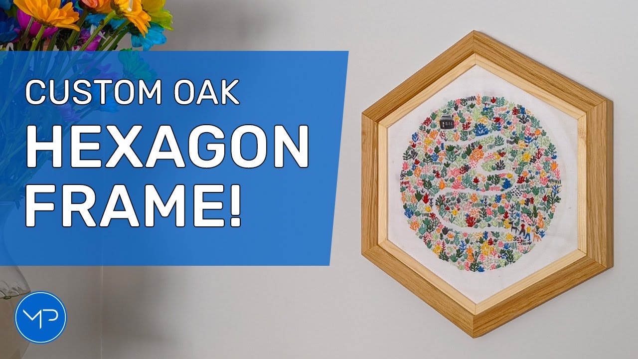 Making a Simple Modern Picture Frame ~ DIY Woodworking