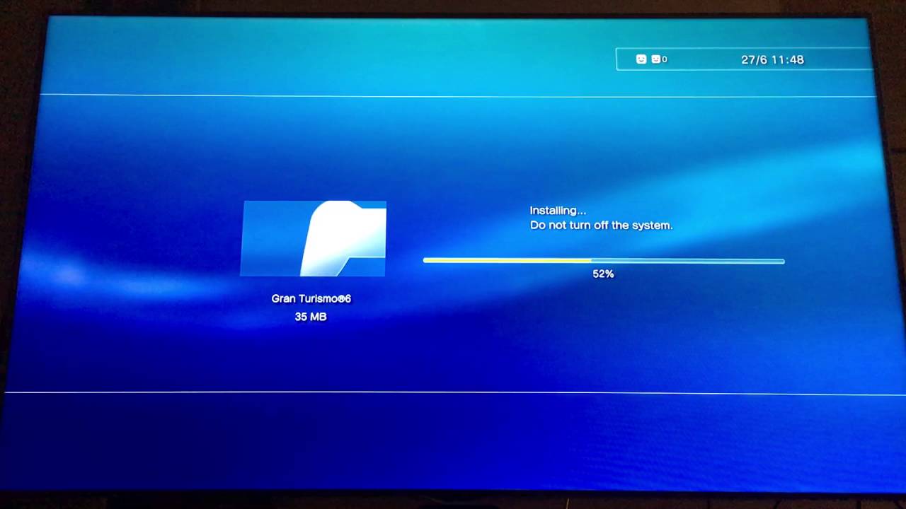 GRAN TURISMO 6 (GT6) = Version 1.22 Update / Installation Error = Fixed