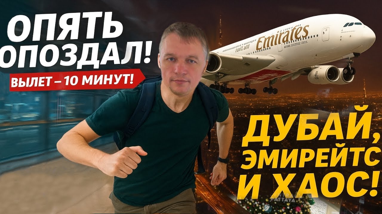 Emirates vs Qatar Airways | Москва — Бангкок | Везде опоздал!