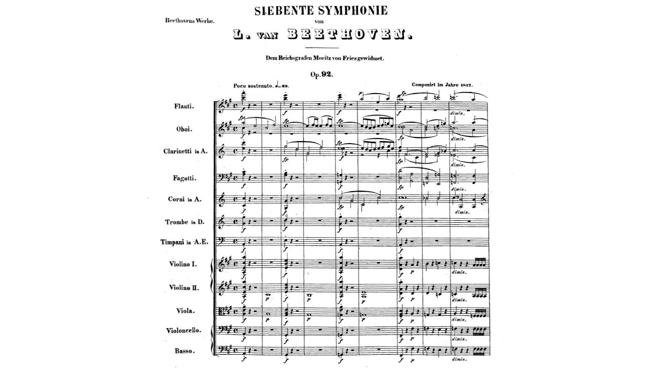 Beethoven: Symphony No. 7 in A major, Op. 92 [Currentzis]