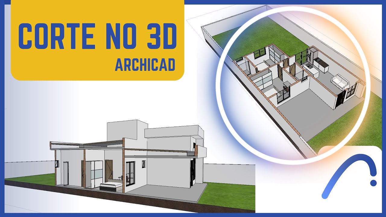 COMO FAZER CORTE NO 3D DO ARCHICAD