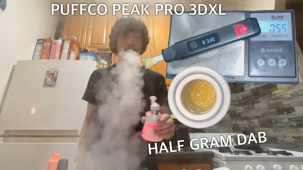 Puffco Pro 3DXL Half .5 Gram Dab 2025