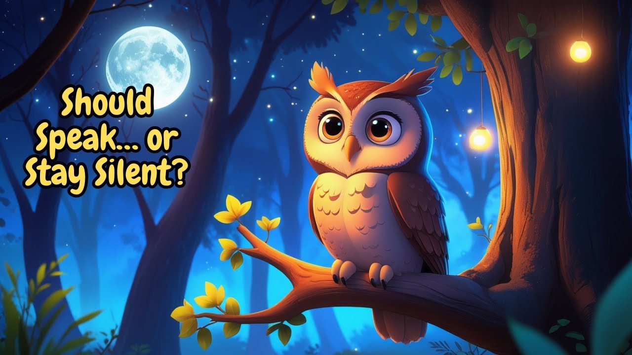 Шепчущая сова 🦉 | Волшебная детская история о мудрости и доброте | Маленькие мечтатели и деятели