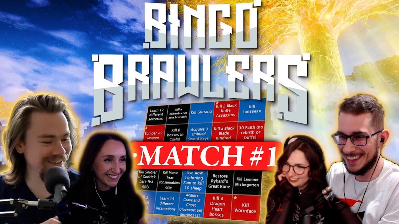 Bingo Brawlers MATCH 1 w/ @blueberrybrioche vs @catalystz & @Puppery