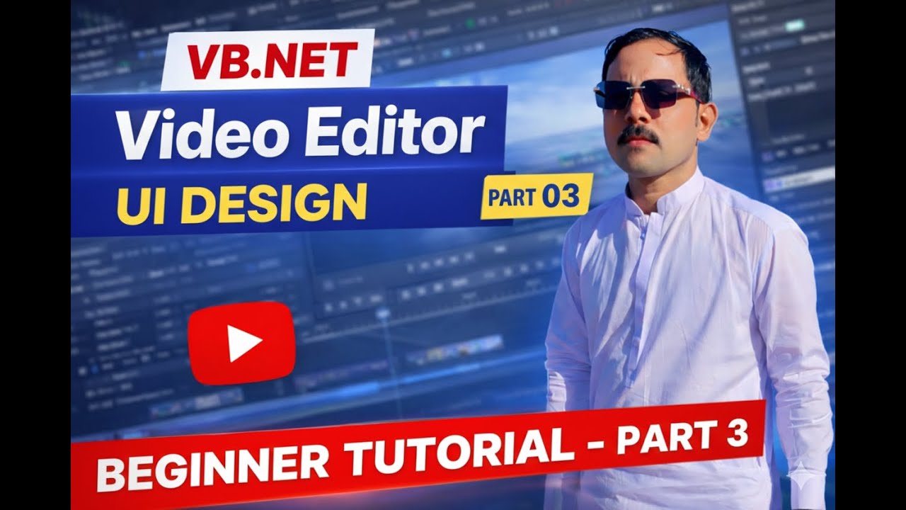 VB.NET Video Editor App  Part 3🛠️ — Full Build Step-by-Step (2026)