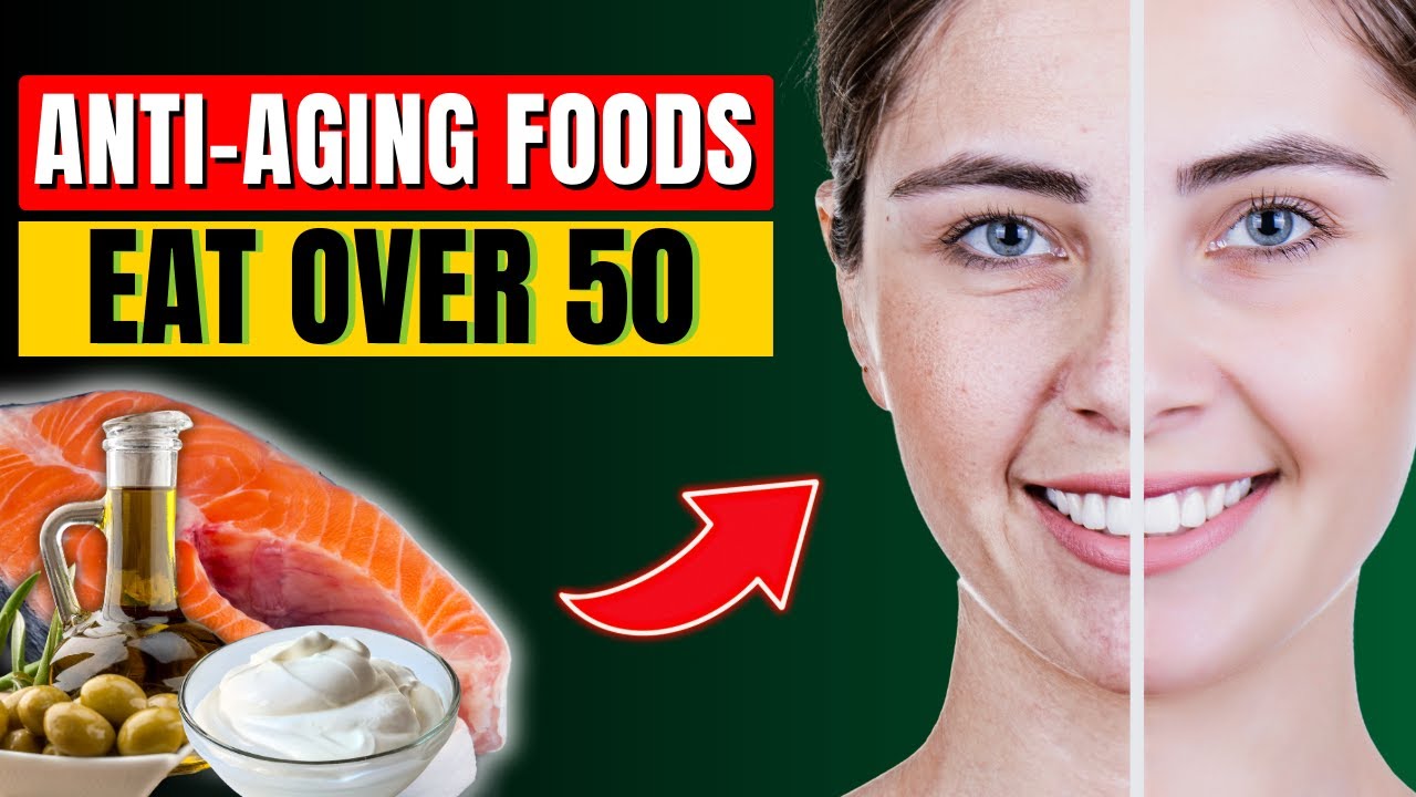 Best Anti Aging Foods to eat over 50 (Boost Collagen and Look Younger!)