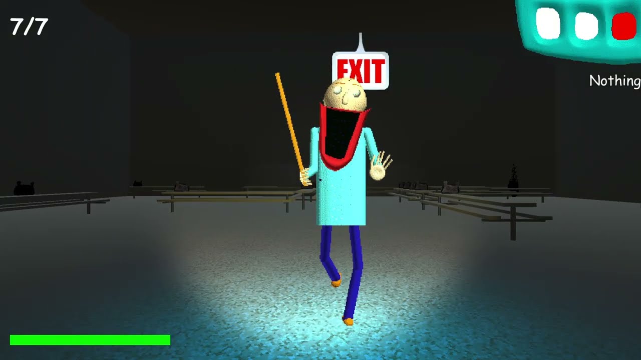 Baldi's Basics Clip 118 Baldi's Basics Prototype Mod (1.0 Version)