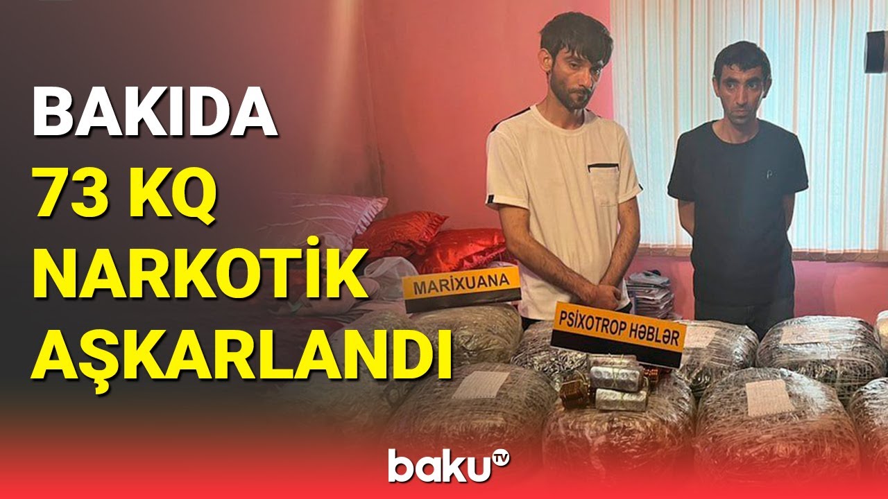 Ölkəyə qanunsuz yolla narkotik vasitələr daşıyan daha bir dəstə tutulub (05.08.2023)
