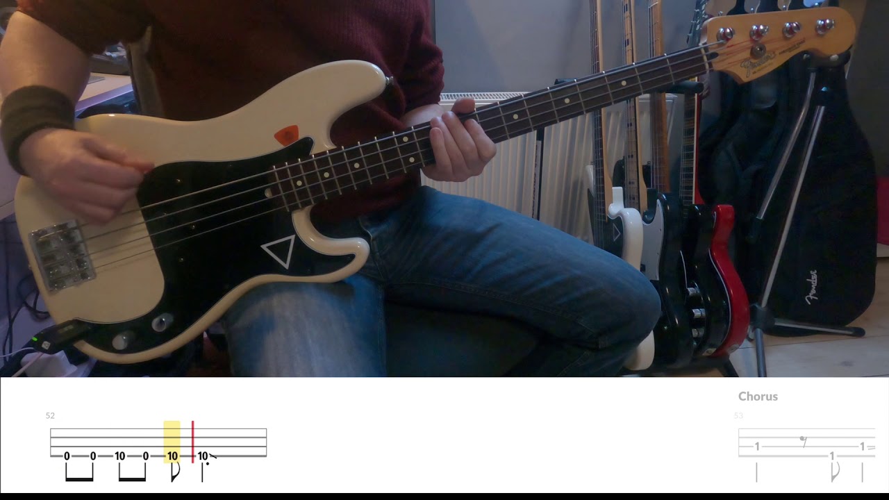 Ghost - Ritual Bass Cover (with tab!)