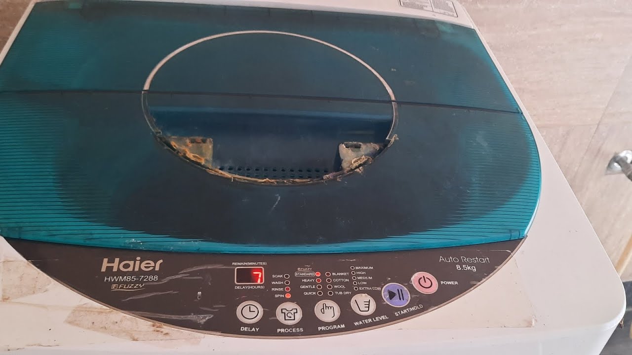 HowTo Repair Haier Automatic Wshing Machine wash not working || HWM 85-7288