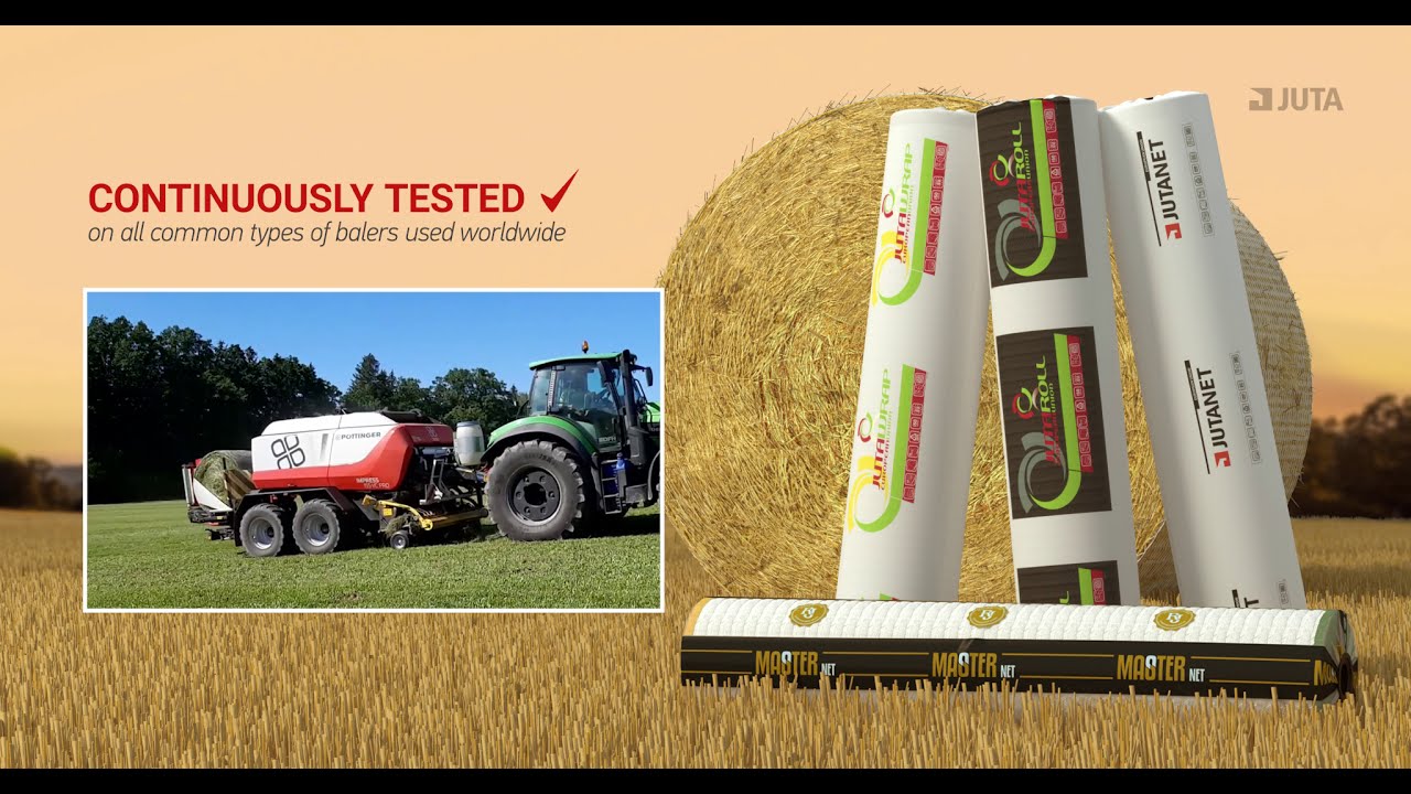 Why JUTANET round bale net wraps
