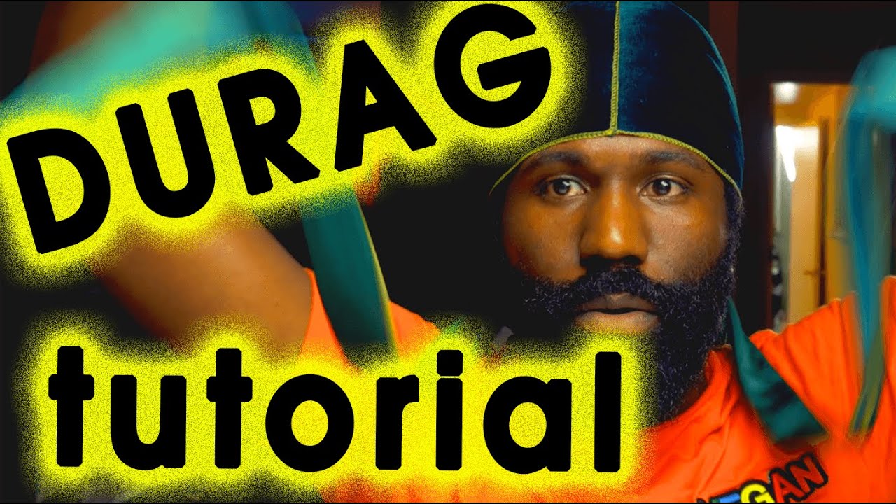 🌊 How To Tie A DuRag In The Back For Beginners | Fastest way to tie a durag for maximum compression