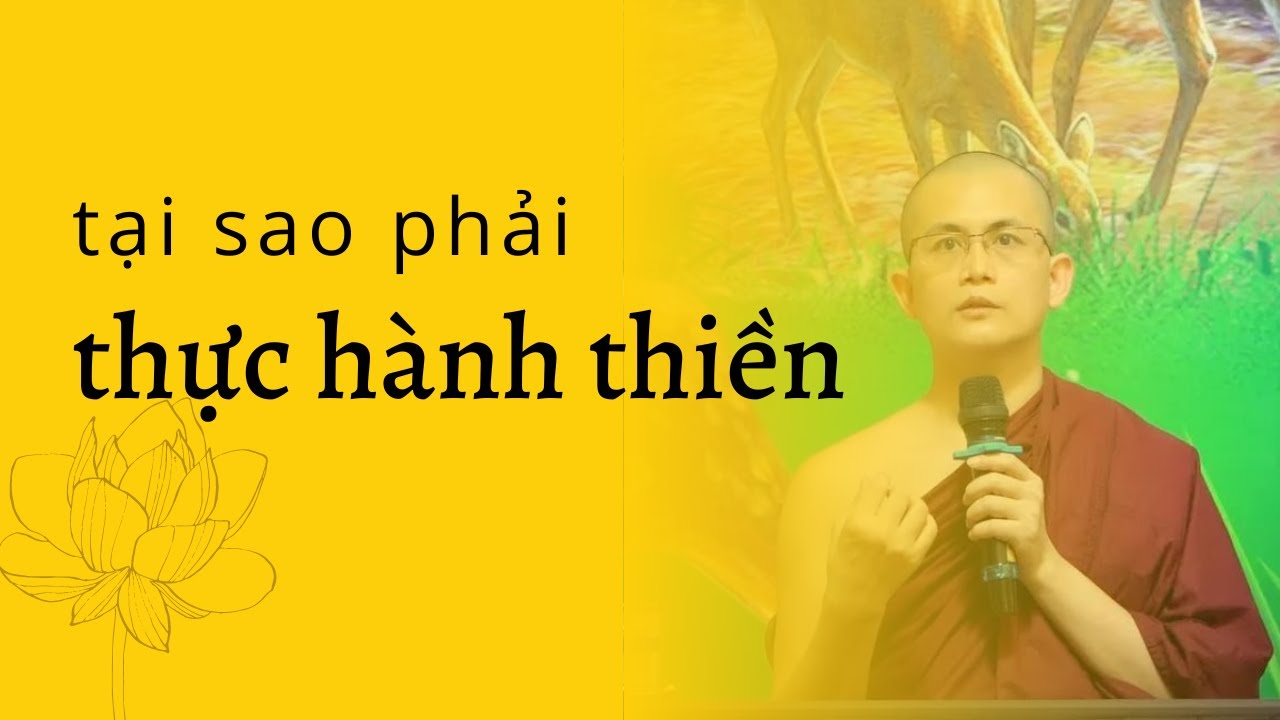 TẠI SAO PHẢI THỰC HÀNH THIỀN | SƯ THANH MINH THUYẾT | Khóa Thiền 7 ngày - Tháng 8 | 14/08/2022