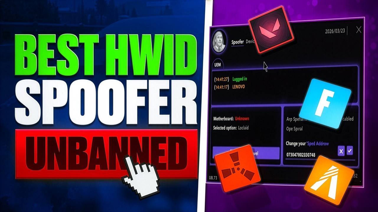 The BEST HWID SPOOFER 👑 | Remove HWID Bans From ANY Game [2026]