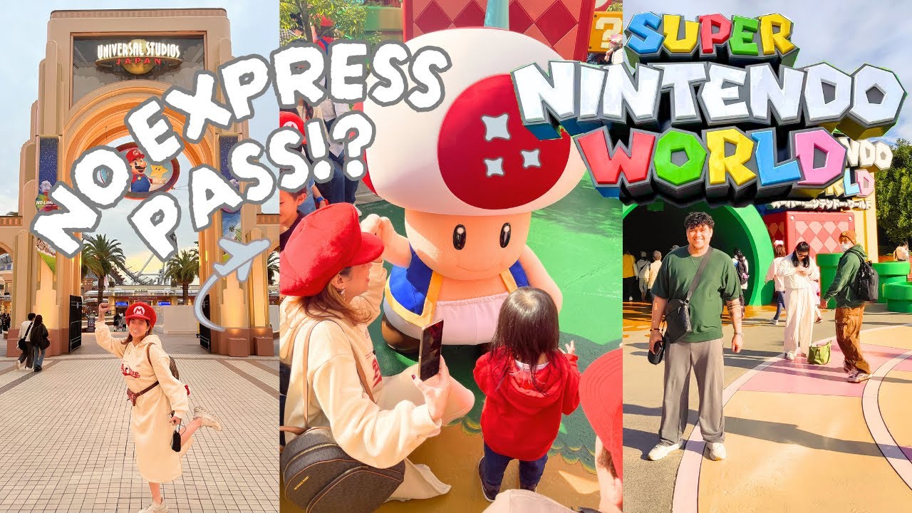 UNIVERSAL STUDIOS JAPAN on a Budget: NO EXPRESS PASS NEEDED! Hacking Our Way to Fun!