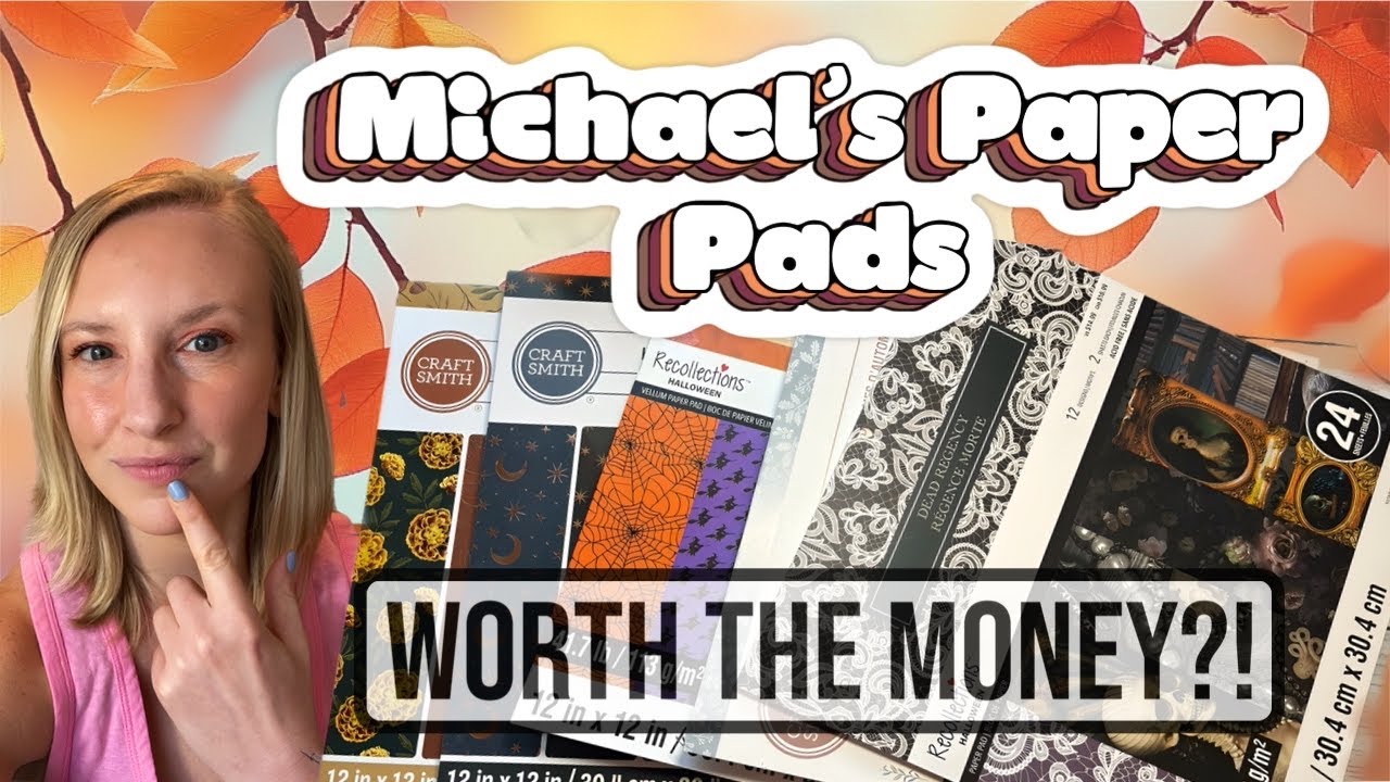REVEALED: Michael's Fall & Halloween Paper Packs
