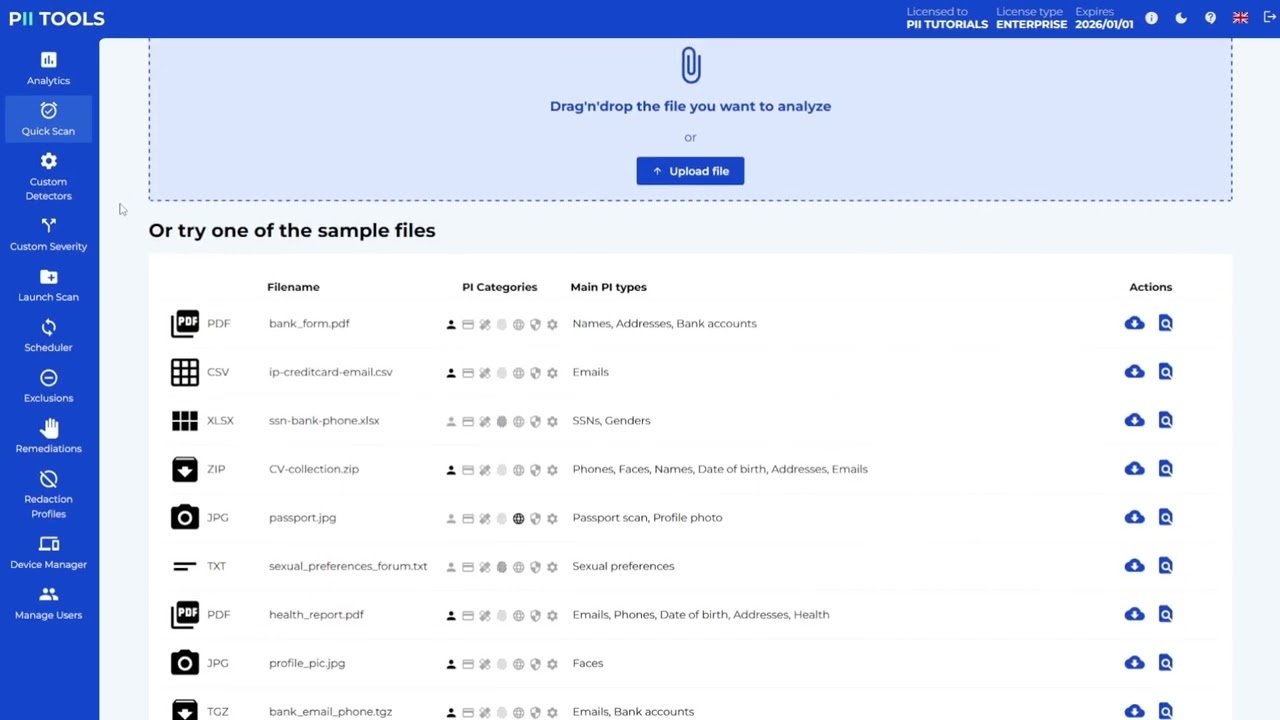 How can you find and fix sensitive data? (PII Tools Dashboard explained)